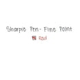 thumbnail image 6 of Sharpie Pen, Red, 6 of 6