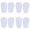 White, variant on 1-4PC Mini Soccer Shin Guards Ultra Lightweight Small Shin Pads for Youth Adults Men Women Shock-Absorbing Protection Training Matches Football Protective Equipment Comfortable Fit