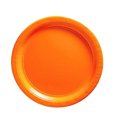 thumbnail image 2 of 155 Pcs Orange Paper Dinnerware Set Birthday Party Supplies Decorations Set Serves 20 Guests Including Plates Napkins Cups Forks Spoons Knives,Tablecloth,Tableware Set for Party Decorations, 2 of 8