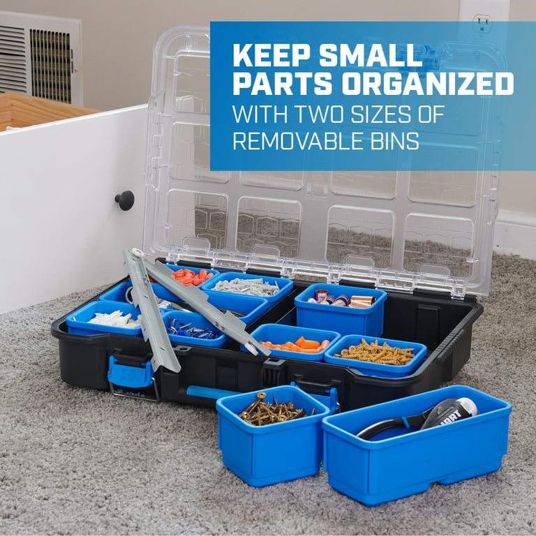 Small Parts Storage Boxes With Removable Compartments