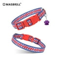 thumbnail image 6 of MASBRILL Dog Collar for Medium Dogs, Durable Comfortable Nylon Dog Collars, Adjustable Dog Collars with Buckle, 6 of 7