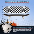 thumbnail image 2 of ANYFUN Pro Patinetas completas para principiantes, niñas, niños, jóvenes, adolescentes, adultos, tablas de skate de 31 x 8 pulgadas, 7 capas de arce canadiense, doble patada, longboard cóncavo (tabler, 2 of 5