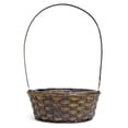 thumbnail image 1 of Brown Wicker With Handle Basket, 1 of 1