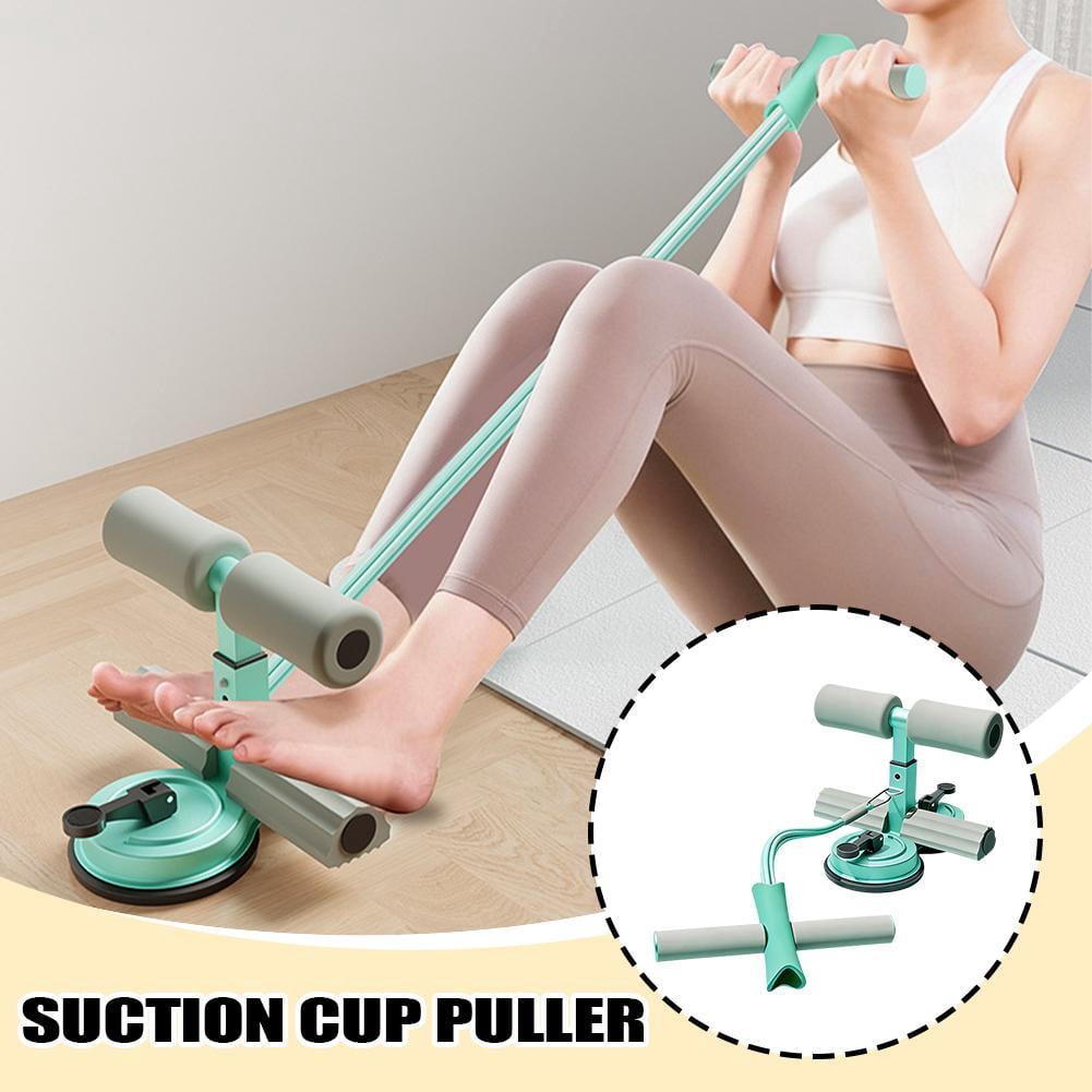 Foot Pedal Resistance Band With Handle, Upgrade 6-tube Fashion Puller Exercise Rubber Fitness Bands With Strong Dual Suction, for Full Body Workout,Yoga,Ab,Waist,Arm,Leg,Sit-up,Stretching