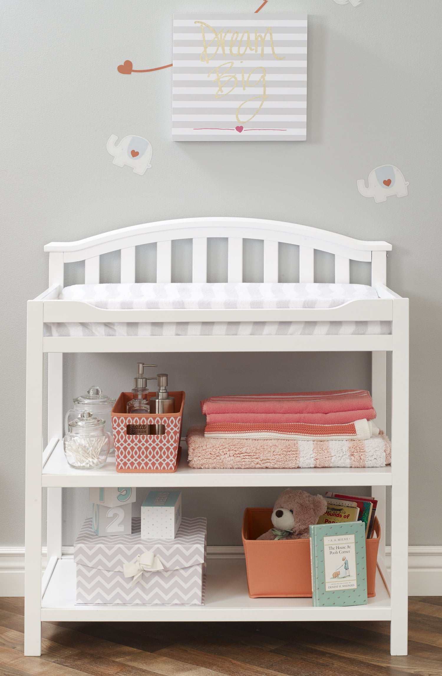sorelle berkley changing table espresso