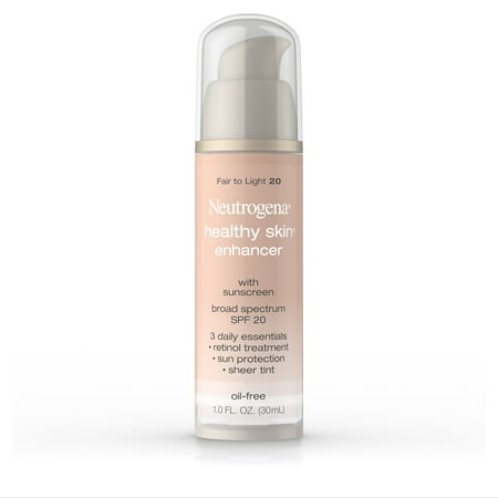 Neutrogena Healthy Skin Enhancer Broad Spectrum SPF 20, Fair To Light 20, 1 Fl. oz