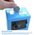 thumbnail image 3 of Cajero Automático Retro Giratorio Con Contraseña, Caja De Dinero Resistente Al Desgaste, Cajas De Monedas En Efectivo Azules, Juguete De Simulación De Depósito De Plástico, Juguetes De Joyería Methold  HA028443-02, 3 of 6