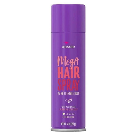 Laca para el cabello Aussie Mega 396 g fijación flexible por 24 horas
