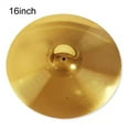 thumbnail image 4 of 6 8 10 12 14 16 Inch Drum Brass Cymbals Percussion Splash Crash Hi-Hat Cymbal 16Inc Shenzhuyue, 4 of 7