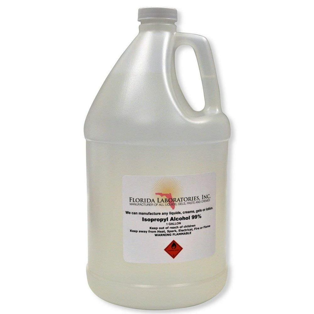 Isopropyl Alcohol, 99, Pure, 1 Gallon, Bottle, Anhydrous