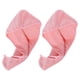thumbnail image 1 of Toalla para el cabello súper absorbente (paquete de 2) Toalla para el cabello para ducha y natación Gorro de secado con turbante suave, 1 of 5