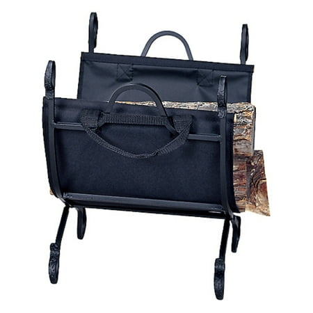 Uniflame Porter Log Holder with Canvas Carrier