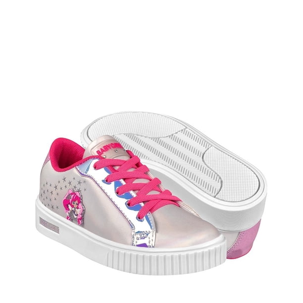 TENIS CASUALES PARA NILA BABYCATS 0413-41 ROSA MULTICOLOR BABY CATS 0413-41