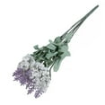 thumbnail image 3 of Mdesiwst 10 Heads Artificial Lavender Silk Flower Wedding Home Party DIY Decor, 3 of 7