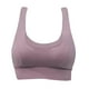 thumbnail image 4 of para mujer, acolchado sin aros, cierre de , Tops cortos para Yoga, gimnasio Morado M Colcomx Sujetadores deportivos para mujer High Import, 4 of 8