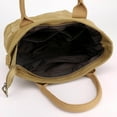 thumbnail image 4 of ibiyuan Canvas Messenger Bag Women Retro Solid Color Canvas Messenger Bag Fashion Casual One Shoulder Daily Travel Shopping Handbag, 4 of 8