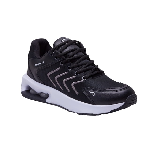 Tenis Hombre Textil Negro Casual