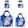 thumbnail image 2 of Wrapables Large & Small Allybag Foldable & Lightweight Reusable Grocery Bags (Set of 2), New York, 2 of 6