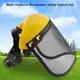 thumbnail image 1 of Uadme Casco De Seguridad, con Visera De Malla De Cara Completa para Tala, Desbrozadora, Protección Forestal para Equipos Y Equipos De Seguridad En El Trabajo, 1 of 14