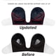 thumbnail image 2 of Strapless Sticky Push-up Plunge Bra - Plus Size Backless Adhesive Bra A-DD Cup (Negro, A) oso de fresa vestir, 2 of 5