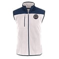 thumbnail image 2 of Men's-Cutter & Buck  White Philadelphia Union Cascade Eco Fleece Full-Zip Vest, 2 of 3