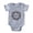 Heather Gray, variant on CafePress - Bl_Goth Holly - Cute Infant Baby Football Bodysuit