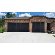 Lifestyle Screens Garage Door Screen (Brownstone, 6'Wx7'H; 17x20 Black Superscreen)