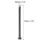thumbnail image 3 of Uxcell Clavo de cemento para pared de acero al carbono electrochapado negro 70mm 30 paquetes, 3 of 5