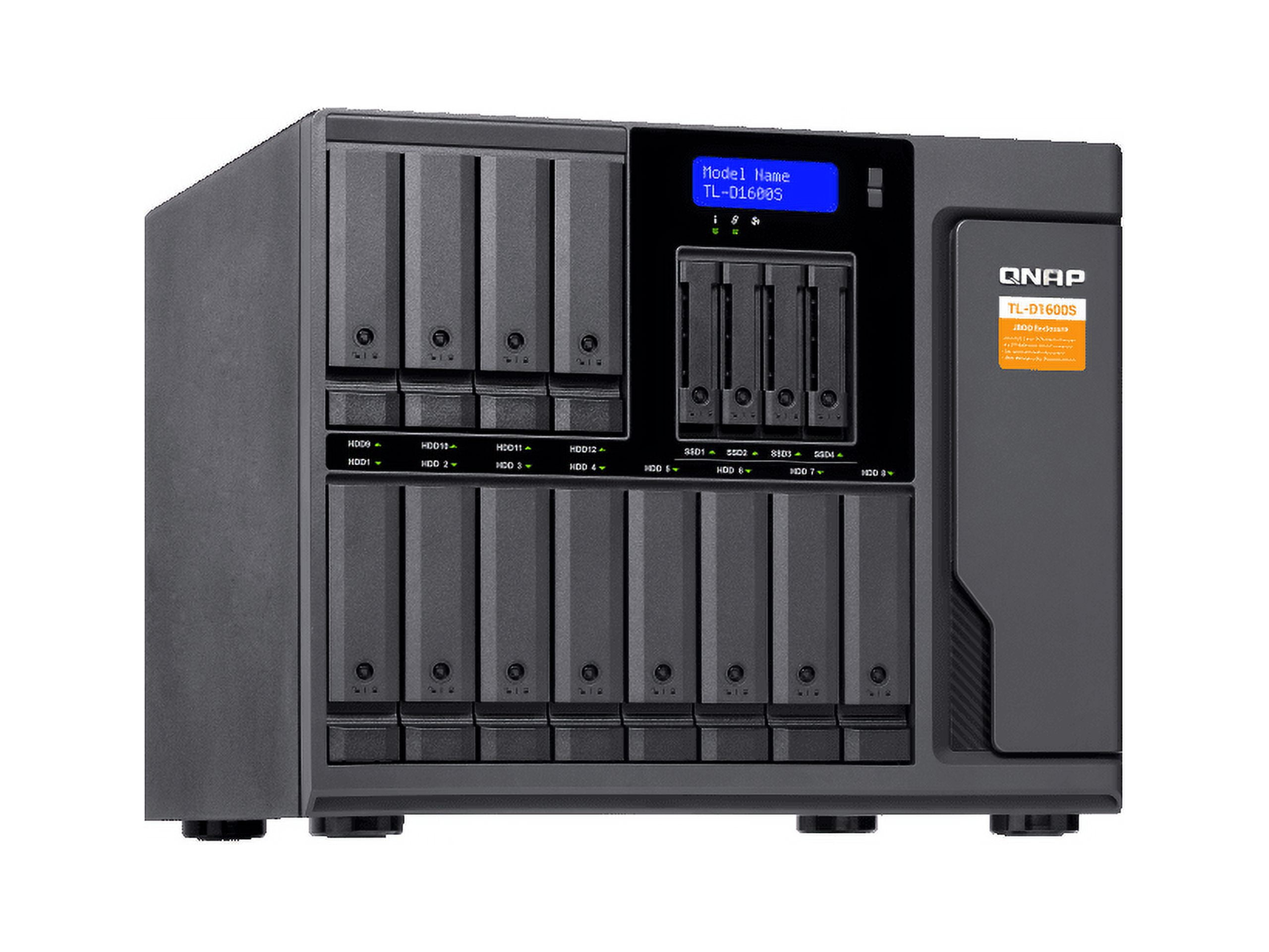 QNAP TS-433 - NAS server - 4 bays - SATA 6Gb/s - RAID 0, 1, 5, 6