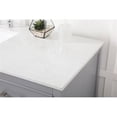 thumbnail image 4 of Elegant Decor Sinclaire 60" Aluminum Alloy & MDF Single Bathroom Vanity in Gray, 4 of 8
