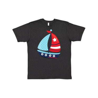 Inktastic Sailing Boat, Sailor, Sailing, Sails, Boat, Ship T-Shirt