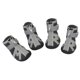 thumbnail image 5 of Botas para Perros Lluvia Antideslizantes Accesorios Botas de Goma Duradero - 4 Negro Salvador Zapatos de lluvia impermeables para mascotas, 5 of 10