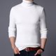 thumbnail image 4 of Suéter de punto de tiras verticales para hombre, estilo europeo y americano, ajustado, adelgazante, de color sólido, para otoño, 4 of 5