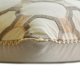 thumbnail image 2 of Fundas de cojín decorativas HomeCentric en marfil, beige y gris, 40 x 40 cm (16 x 16 pulgadas), de algodón y lino, estilo bohemio, con encaje y bordado de bouclé para sofá, estilo geométrico, 2 of 4