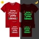 thumbnail image 1 of Camisetas de Navidad a juego para la familia, sudadera luminosa brillante con cuernos de árbol de Navidad, 1 of 3