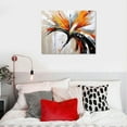 thumbnail image 4 of GOSMITH  Fall Story Gallery wrapped painted Canvas Flower Wall Art, 4 of 4