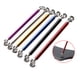 thumbnail image 4 of Barra De Soporte De Barra Duradera Profesional De 10 Cm/3,93 Pulgadas Barra De Soporte De Acero Inoxidable De Alta Accesorios De Estilo De Coche 2 Piezas Eigraketly VI008855-04, 4 of 6