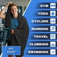 thumbnail image 2 of Toalla de gimnasio SOOWASH de microfibra para ducha, secado rápido, 70 x 140 cm, 2 of 6