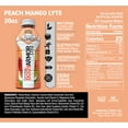 BODYARMOR LYTE Peach Mango, 20 fl oz, 6 Pack