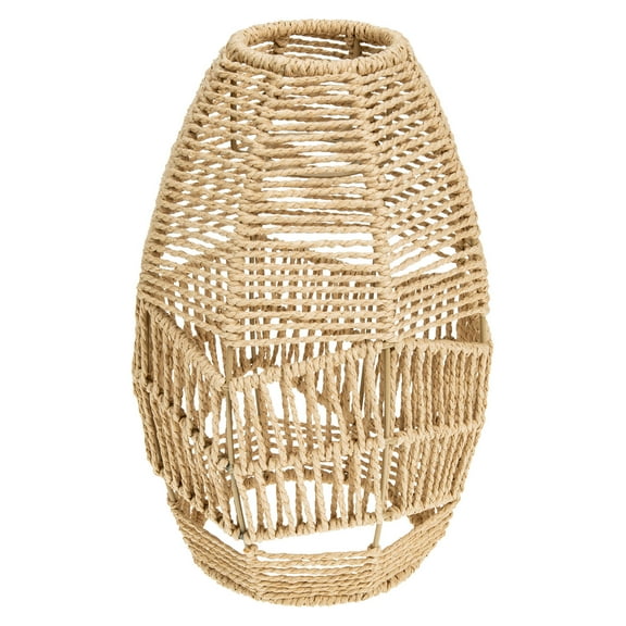 GOOHOCHY  Wicker Pendant Light Rattan Lampshade Ceiling Strong