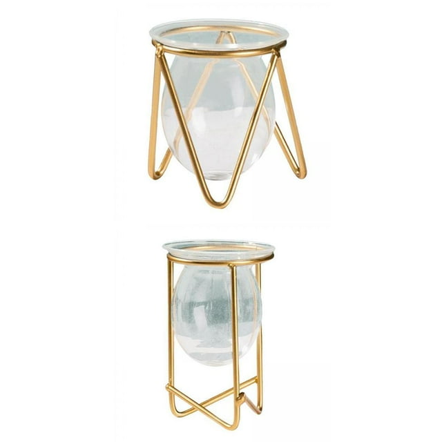 2 Jarrones De Cristal Para Plantas Hidropónicas, Marco De Maceta Para Bonsái, Decoración Del Hogar