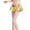 Gold, variant on FcBaudy Skirts for Women, Midi Dresses for Women, Summer Dresses for Women Women's Casual Fashion Shiny Flared Pleated A-Line Mini Skirt Women Dress