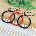 thumbnail image 5 of Lovers Weave Red String Bracelet New Year Bracelet Red String M6Z9 Jewelry F9I1, 5 of 6