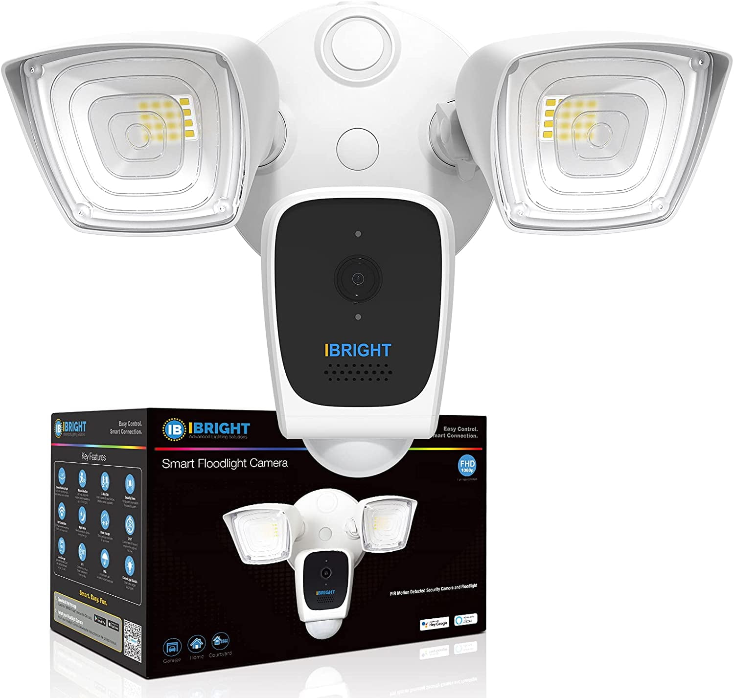 ibright smart floodlight camera