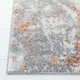 thumbnail image 4 of SAFAVIEH Aston Charmaine Abstract Area Rug, Gray/Rust, 8' x 10', 4 of 12