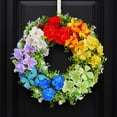 thumbnail image 5 of Blaxill Independence Day Wreath, Door Decoration, Front Porch Decor, Wall Hanging, Artificial Flower Vines, Home/Outdoor, 5 of 9