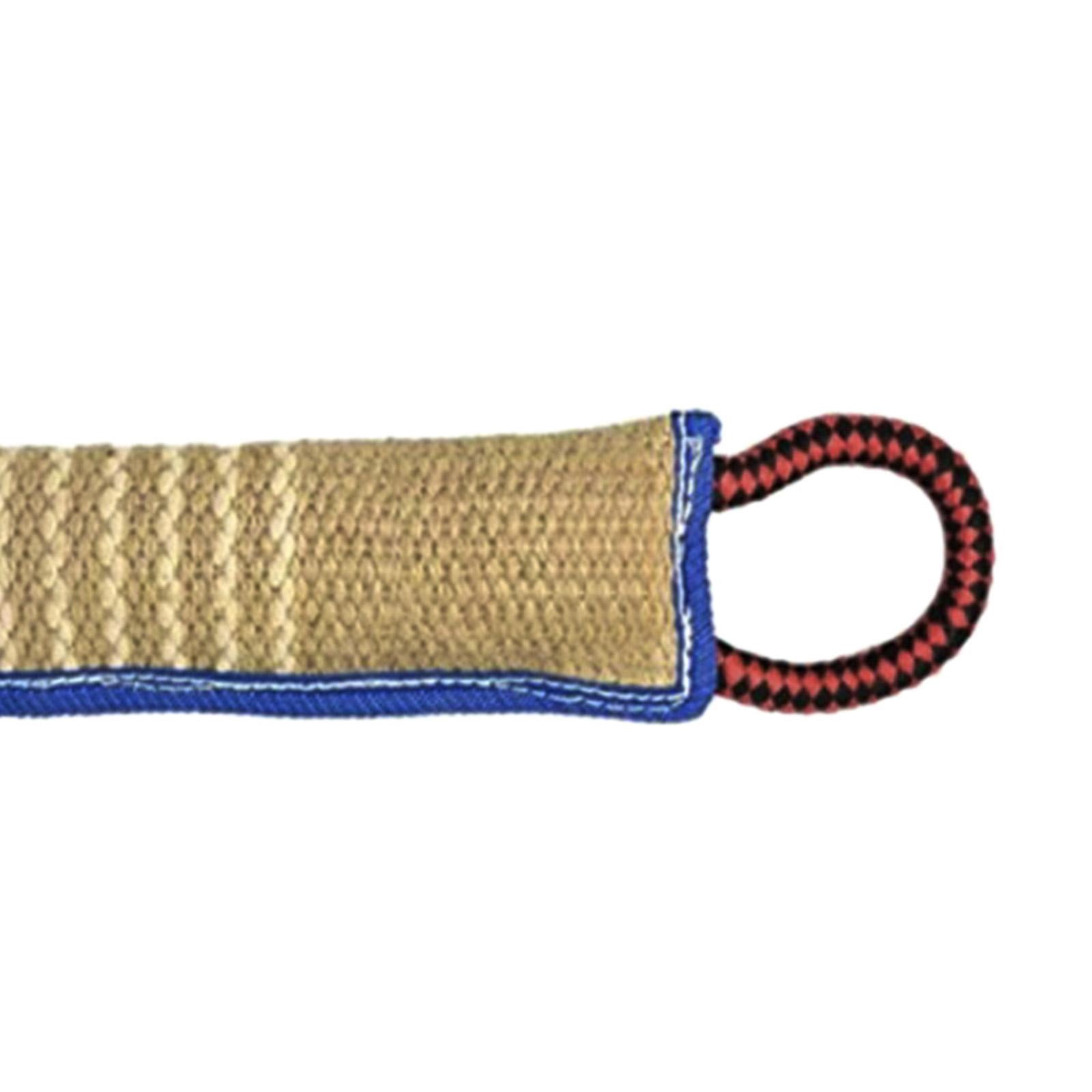 Bvdfgk Durable Dog Tug Toy Pet Chew Toys Interactive Play Biting-Resistant W/ 2 Handles