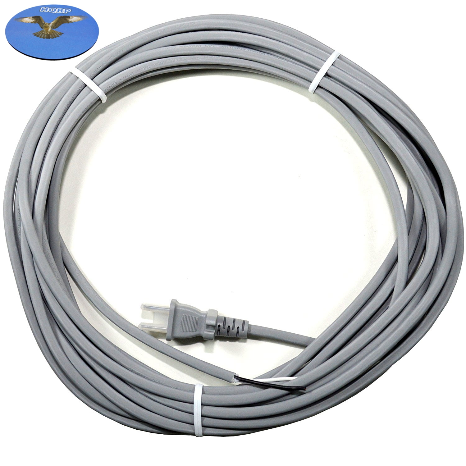 HQRP AC Power Cord for Shark Navigator Professional UV410 UV420, Lift