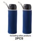 thumbnail image 3 of Bearachild Cubierta protectora de tela para botella de agua de 19 Oz, funda enfriadora de botella segura de 550ml Almacenamiento y organización del hogar 550ml azul marino, 3 of 6