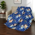thumbnail image 6 of Bluey Goofing Around Quilted Throw Blanket 60 x 80 inches, Kids Character Bedding, 6 of 6